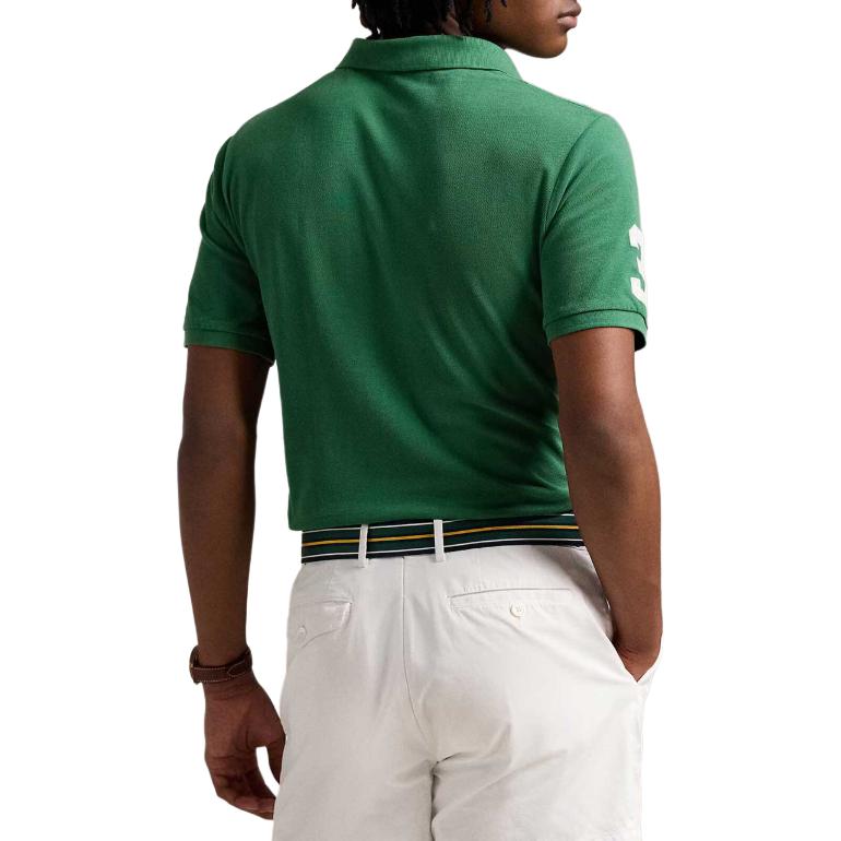 Polo Ralph Lauren Short Sleeve Logo Embroidered Polo Shirt Men Tops Green 710969625-002