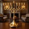9 Branch Candle Holders Elegant Table Centerpieces Romantics Candle Stand Dining Table Ornament for Living Room Banquet
