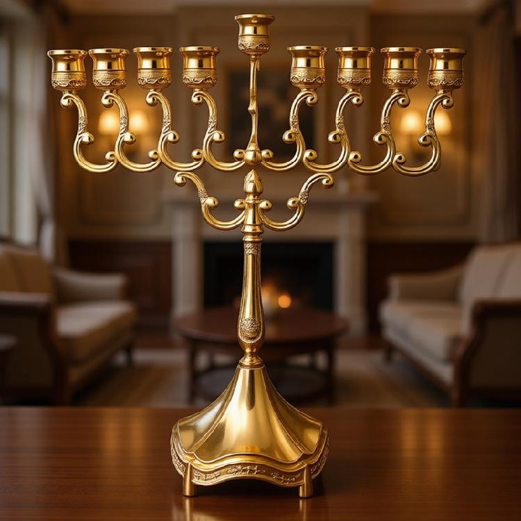 9 Branch Candle Holders Elegant Table Centerpieces Romantics Candle Stand Dining Table Ornament for Living Room Banquet