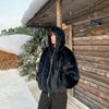 Ruffian Handsome Winter Autumn and Winter Men's New Fox Imitation Leather Fur Coat Fur Fashion Thickened Warm Coat