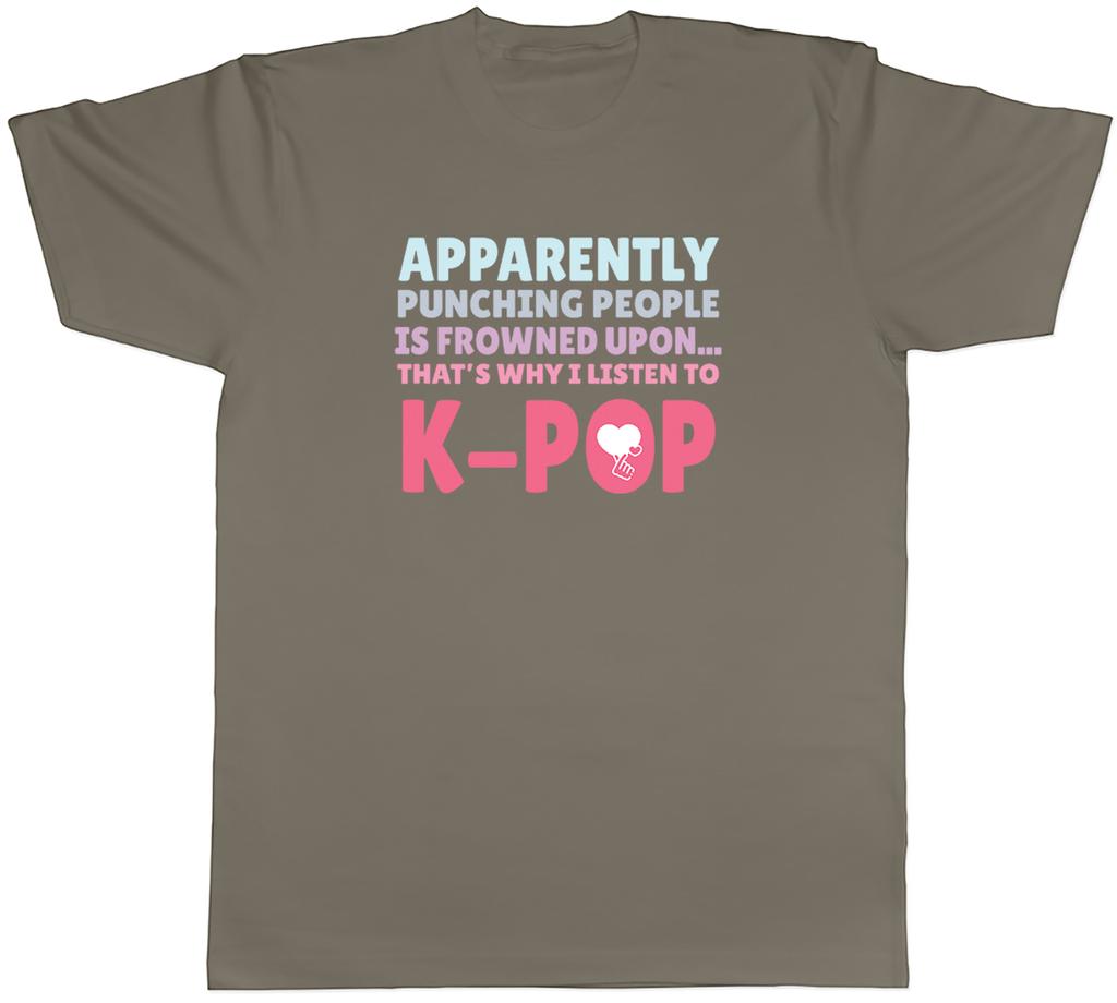 KPop Unisex TShirt People is Frowned Upon That Why I listen to KPop Unisex Tee Gift