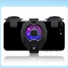 Radiator Semiconductor Phone Fan Clip on Efficient ABS Digital Display Mobile Phone Cooler Good Heat Dissipation for Cellphone