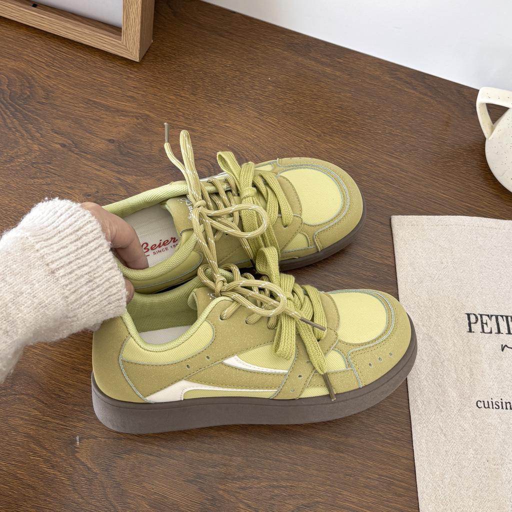 Unique Design Board Shoes Teen Girls Ins‑Trendy German Trainer Shoes Fashion Sports Casual Sneakers