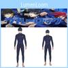 Stylish Isagi Yoichi Training Uniform Blue Lock Jumpsuit Costume For Cospaly