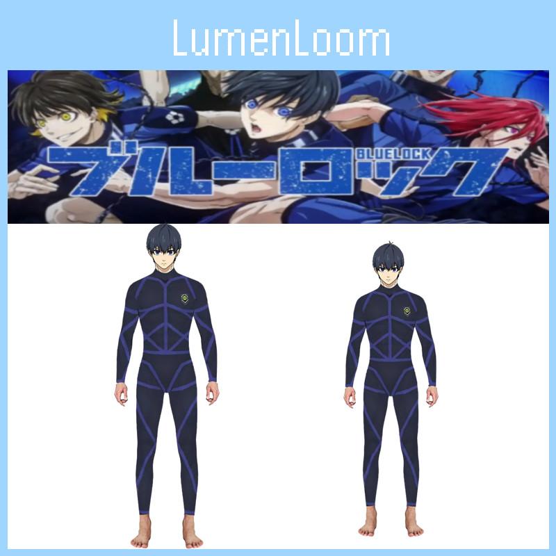 Stylish Isagi Yoichi Training Uniform Blue Lock Jumpsuit Costume For Cospaly