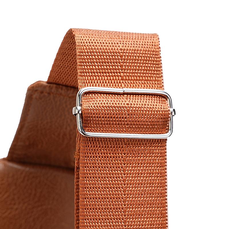 PU Chest Bag Men's Outdoor Shoulder Bag Crossbody Bag