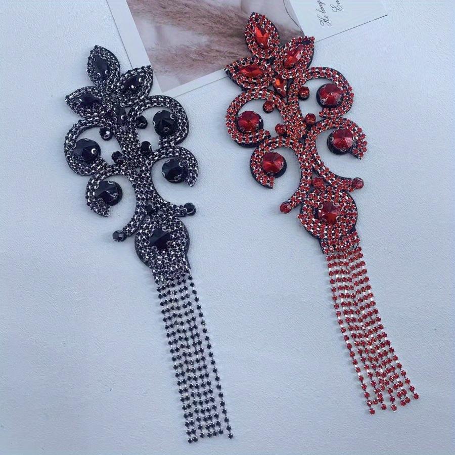 1 Stück Quaste Handgefertigt Diamantenkette, Stirnband, Stirnband, Haargummi, Anhänger, Kleider-Epaulette, Bekleidungszubehör