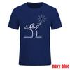 Summer La Linea T Shirt Men Casual T-Shirts Round Collar Badum Tees Short Sleeve Clothes Printing