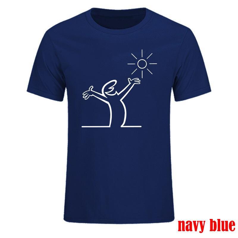 Summer La Linea T Shirt Men Casual T-Shirts Round Collar Badum Tees Short Sleeve Clothes Printing