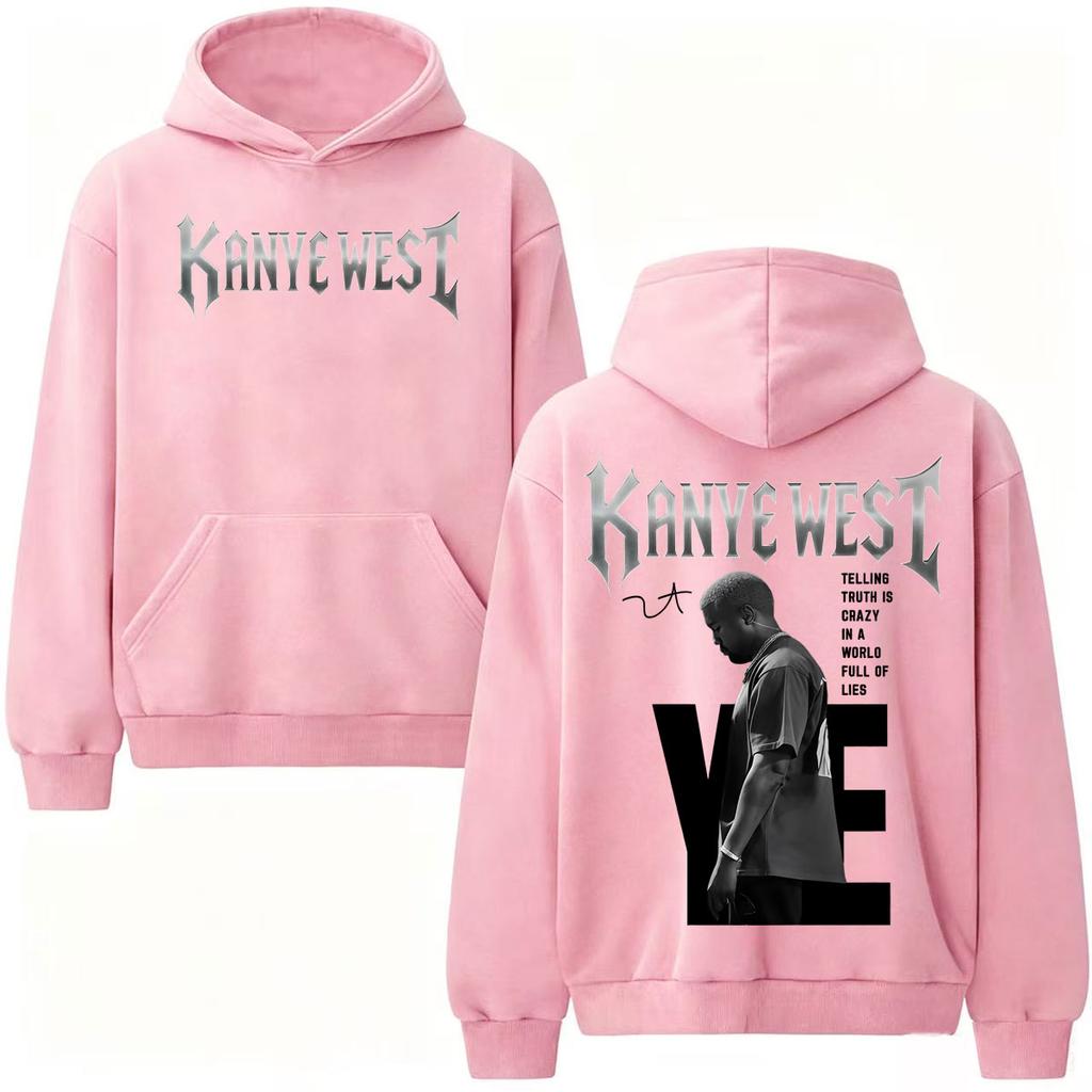 Hanorace Grafice cu Tour Album Kanye West Bărbați Femei Harajuku Streetwear Hanorac Vintage Pulovere Casual