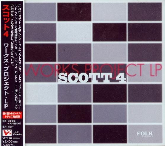 

CD SCOTT 4 - Works Project LP V2CI46PROMO V2 1999 Япония Рок Б/У
