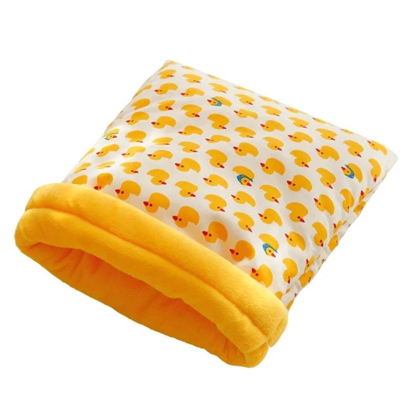 Warm Hamster Sleeping Bag, Mouse Nest, Hidden Bag, Small Animals Squirrel Sleeping Bed, Winter Sack Cage