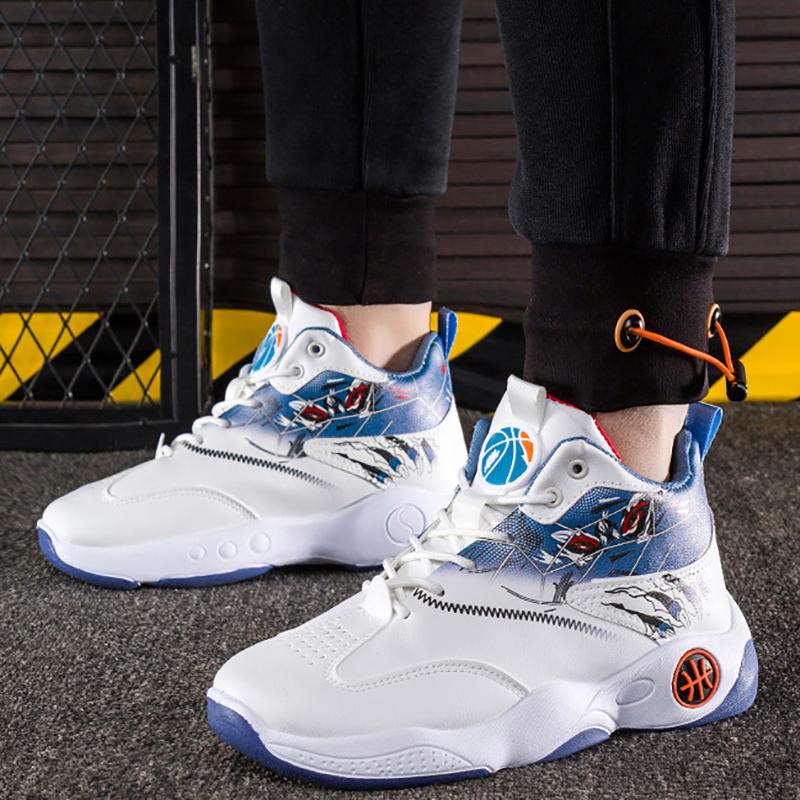 2026 New Arrival Kid Basketball Boots Anti Slip Mid Cut Sport Sneakers for Men Women Cheap Soft Basketball Shoes