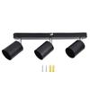 GU10 Lamp Holder 3 Head Strip Type Ceiling Light Base 330 Degrees  Rotatable Light Holder for Bedroom