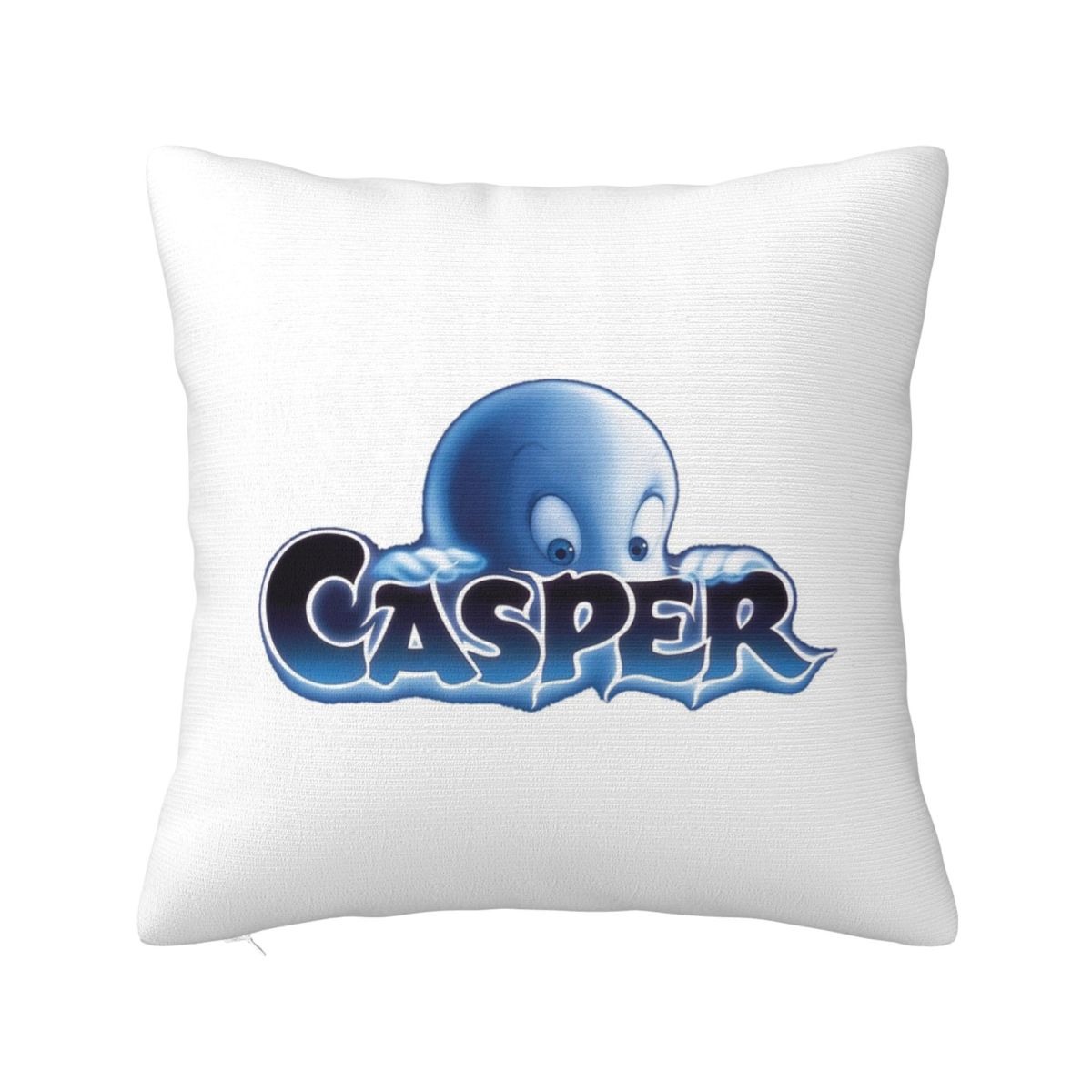 Дружелюбный призрак Каспер Квадратная наволочка Чехол для подушки Наволочка Декоративная наволочка для дома Дивана Гостиной 12x12Inch