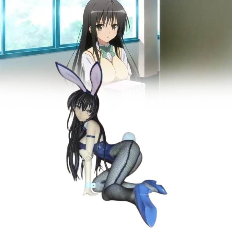 Stunning 1/6 Scale Yui Gokoshikawa Bunny Girl Figure Pvc Collectible Model