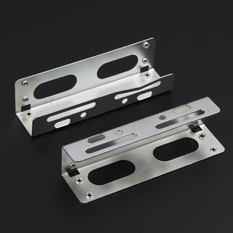2Pcs 3.5 To 5.25 Optical Drive Expansion Holder Hard Drive Rack Bracket Caddy Bay For Ssd M.2 Hdd Desktop Hard Drive Bracket