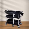 Sule Heavy Duty Restaurant Bussing Cart with Double Handles