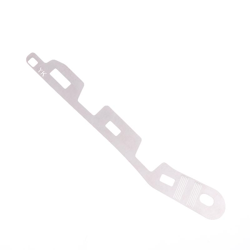 

2Pcs Front Bumper Repair Metal Plate Buckle Broken Opening Rotten Buckle Repairer Bracket For Verna 2010-2016 2Pcs