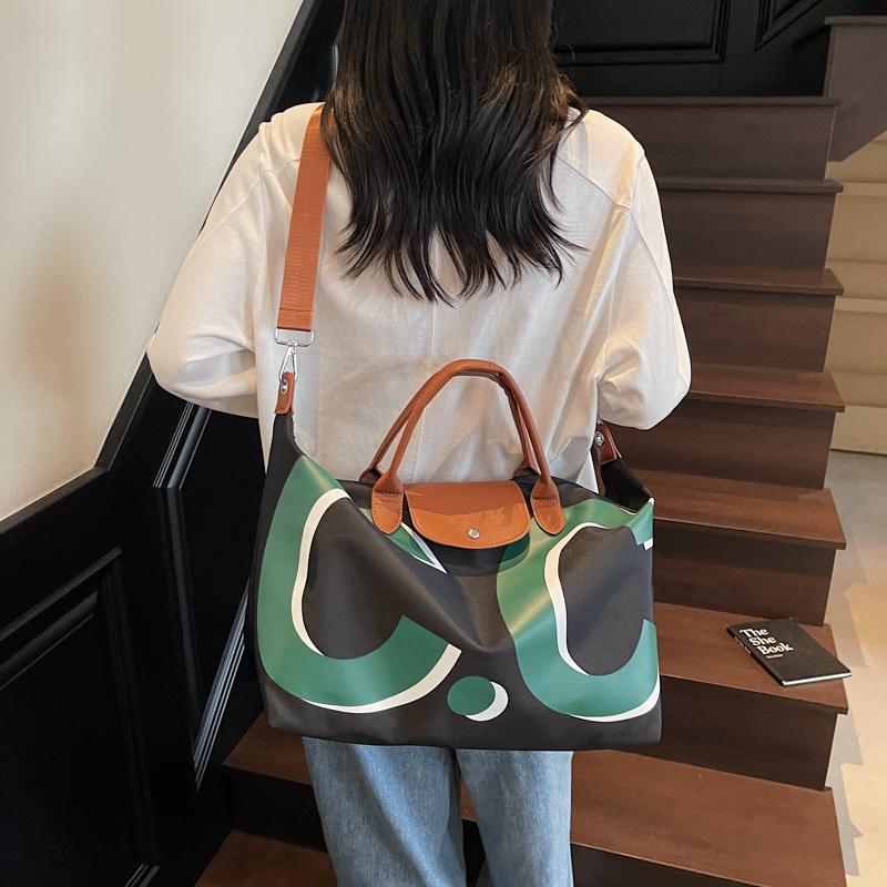 Short Distance Luggage Bag Lightweight Yoga Fitness Bag Large Capacity Crossbody Bag Storage Bag