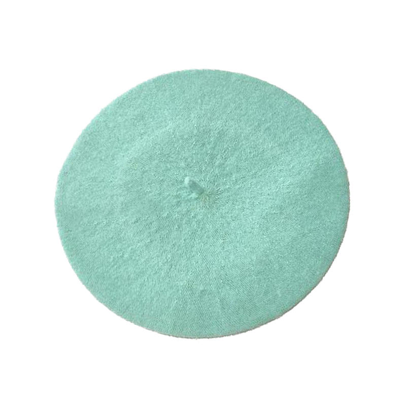 Women'S French Style Classic Solid Color Wool Beret Hat Elegant Autumn Winter Artist Beanies Baggy Ski Caps