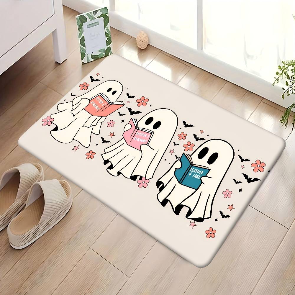 G-GhostS Podložka na podlahu Obdélníková Protiskluzová Domácí Měkká Koupelnová předložka Přední Dveře Vnitřní Venkovní Rohožka Vítejte Rohožka
