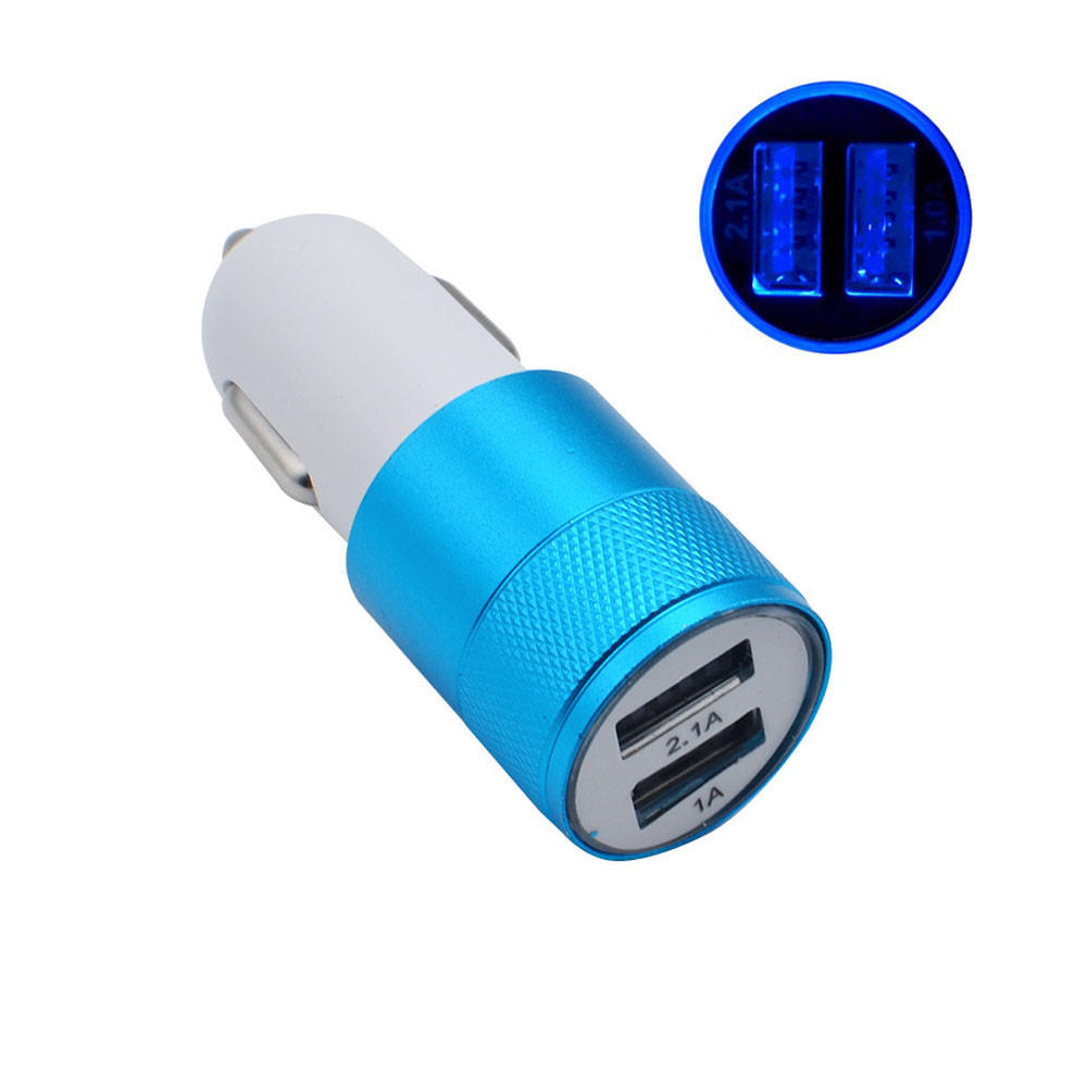Nou încărcător auto universal USB cu 2 porturi pentru IPhone6/6s/5 IPod/Ipad Samsung