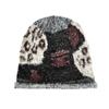 Vintage Stackable Beret Hat Autumn Winter Warm Cap Fashion Headwear For Big Head Size Chunky Knit Beanie Ear Protection New