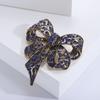 Strass Große Schleife Brosche - Europäischer & Amerikanischer Retro-Stil Anstecknadel Korsage
