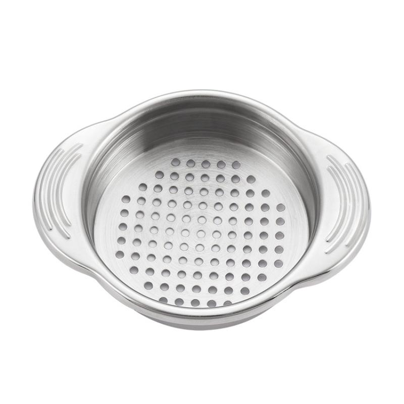 

1 Pcs Universal Can Strainer Stainless Steel Can Colander With Handle Vegetable Fruit Can Strainer For Beans Vegetables Fruit