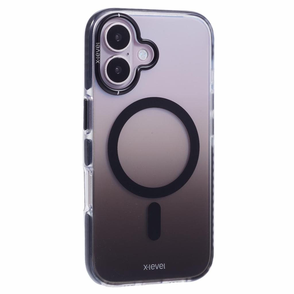 X-LEVEL For iPhone 16 Case Compatible with MagSafe TPU Gradient Phone Cover