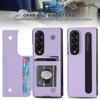 Foldable Screen PU Leather Shockproof Protective Case for Samsung Galaxy Z Fold 7 /6 /5  Mobile Phone Case with Pen Slot