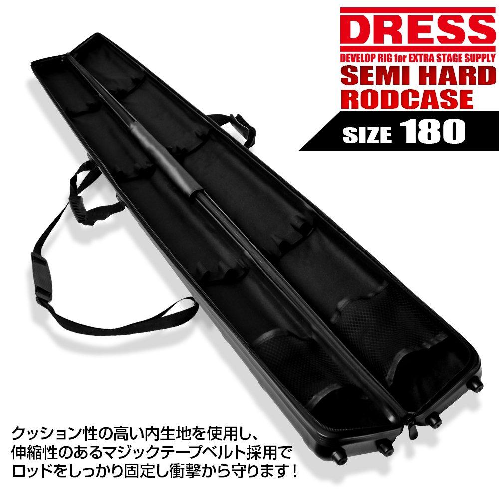 DRESS Pouzdro na pruty Pouzdro na pruty 180cm Tvrdý typ Prut upevněný uvnitř Pevná ochrana Vodotěsná Taška přes rameno Výroba malého množství Polotvrdá 2,0