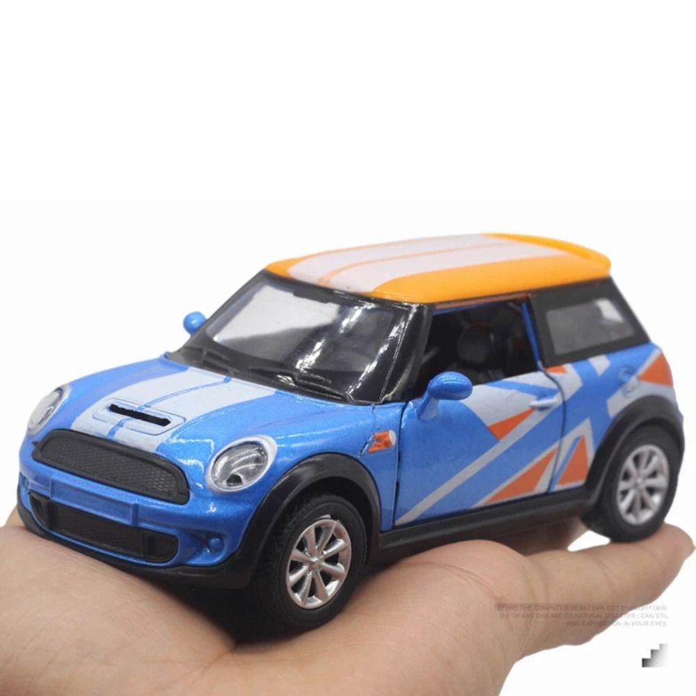 

Цинк-цинковый сплав Модель 1:32 цинковый сплав цинка модель автомобиля Mini Cooper миниатюрная копия автомобиля подарки на день рождения