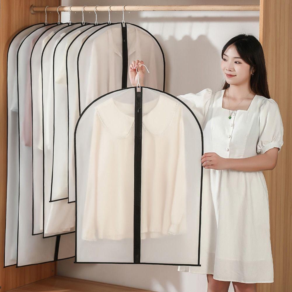 Transparent Garment Dust Case Hanging Clothes Dust Cover Multi Size   Travel