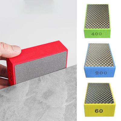 60/100/200/400 Grit Tile Glass Abrasive Grinding Block Pad Stone Marble Ceramic Polishing Pad