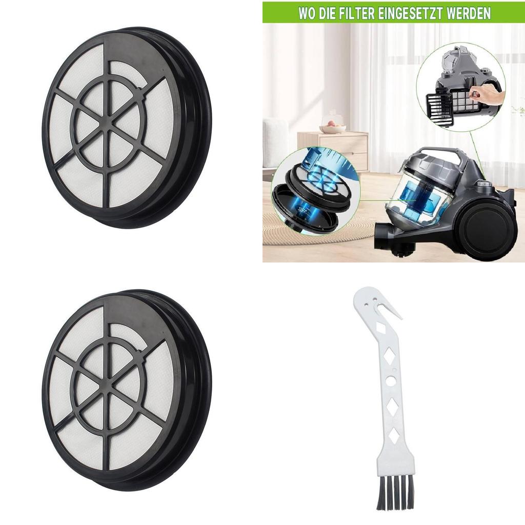 For Bosch Bbz152ef Series 2 Hepa Filter Replacement Kit With Inlet And Outlet Filters For Home Use