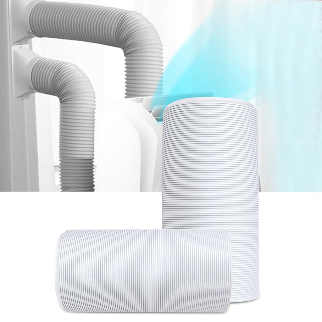 Thicken Air Conditioning Exhaust Hose Portable Universal Flexible Air Conditioning Fittings Wear Resistant Won't Leak Easily