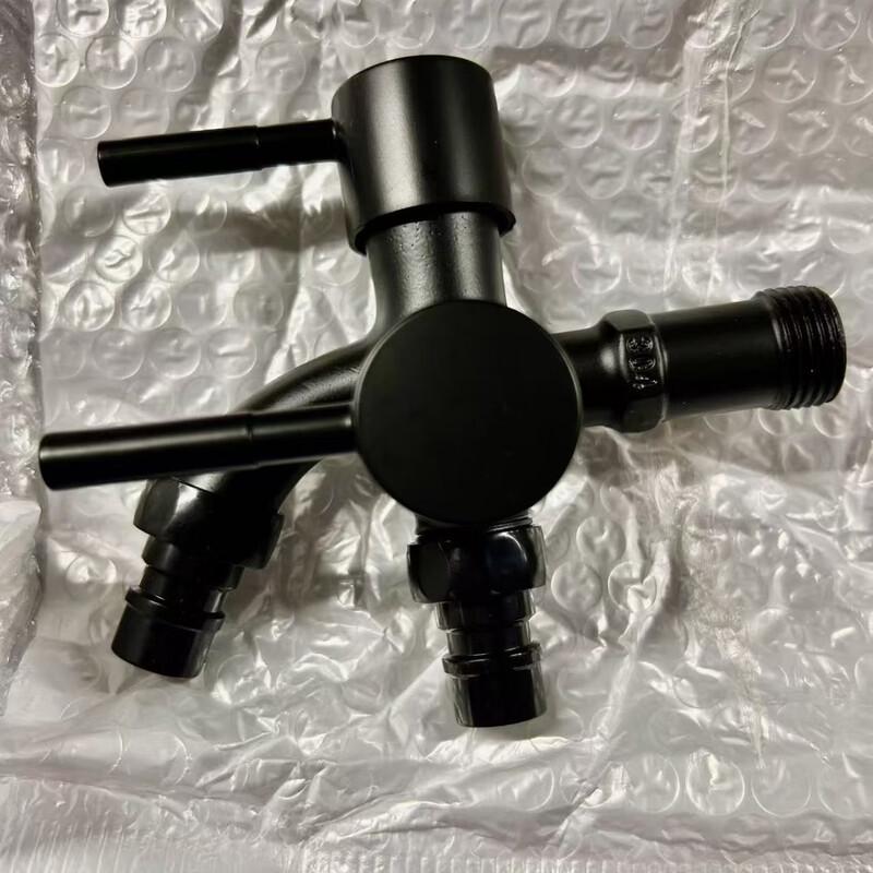 TLXT Bathroom Wall-Mounted Dual-Outlet Faucet