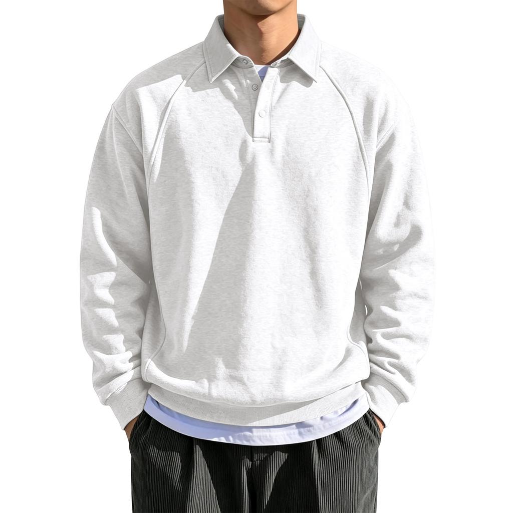 Herren Freizeit Basic Pullover Hoodie Langarm Sweatshirt für den täglichen Gebrauch