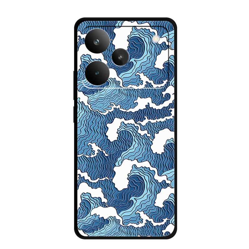 3D Hoesje Voor Realme P4 Pro 5G Telefoonhoesje P4Pro Coque Reliëf Bloemen Siliconen Zachte Achterkant Voor Realme P4 Pro Hoesje P 4 Pro