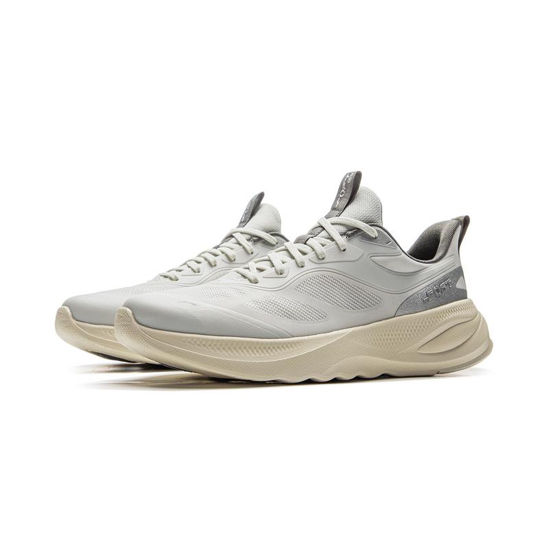 Li Ning Soft Go 2 V4 Cushioning Abrasion Resistant Lightweight Low Top Casual Shoes Men's Light Lime AGLV091-9