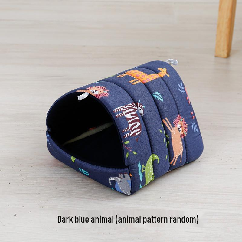 Cozy Cotton Nest & Hammock for Small Pets: Hamsters, Sugar Gliders, Rabbits, Rats, Parrots, Guinea Pigs