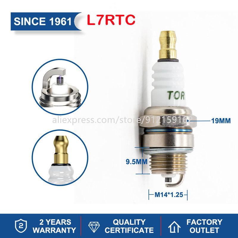 4pcs Original Torch Spark Plug Candle Replace Igntion System Model DK7RTC L7RTC E7C F6RTC 5K6RTC F9RC B8RC A7TC QH5RTC-13 E6TC