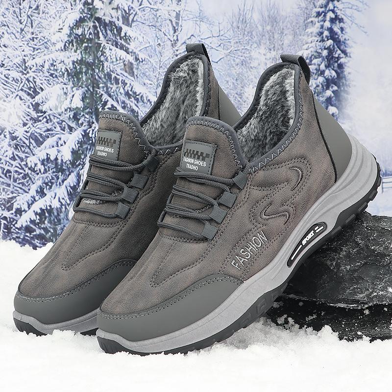 Cotton shoes in winter men's shoes cloth shoes men's piled thickened warm shoes men's
