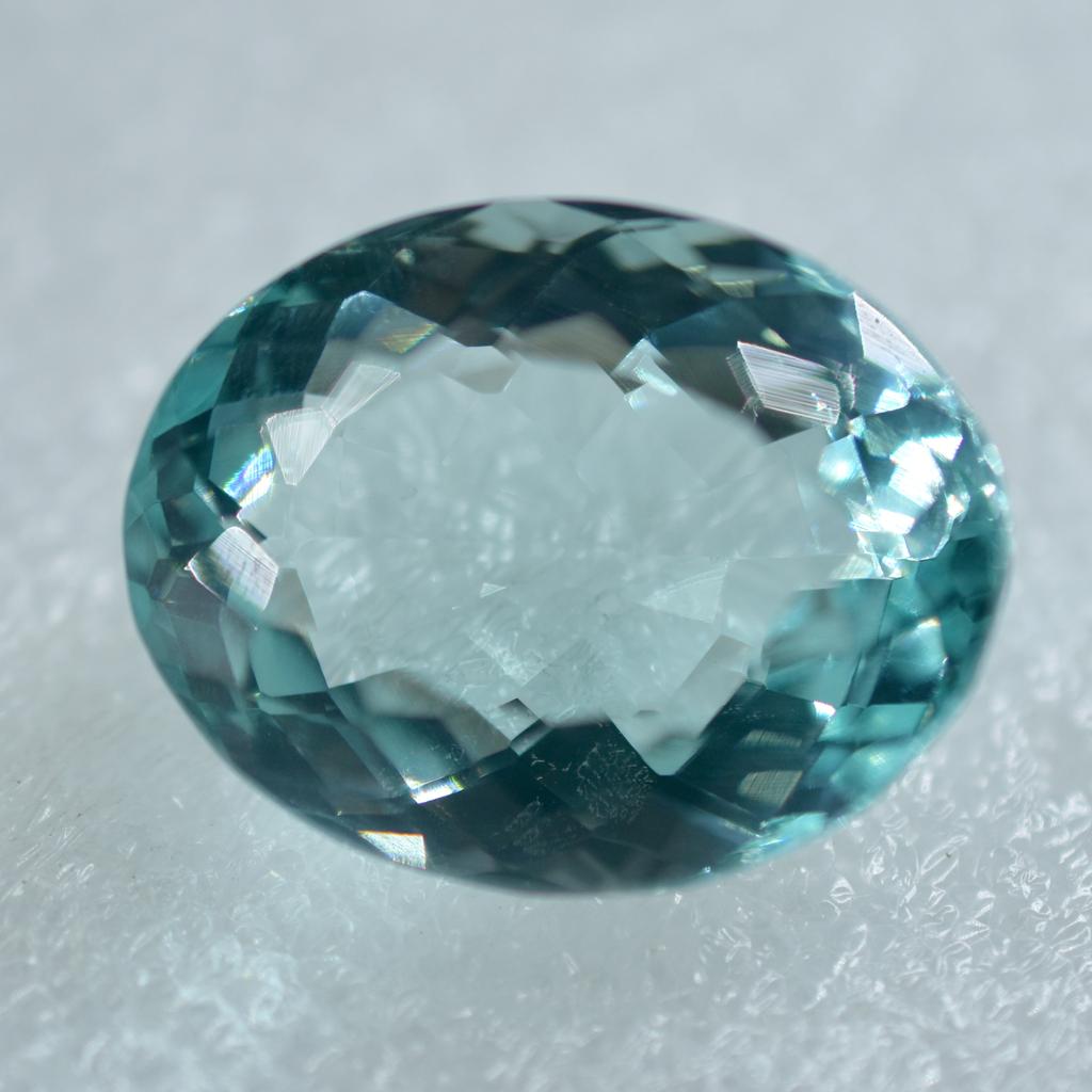 Natural Blue Topaz 58.23ct Oval Cut Certified Loose Gemstone