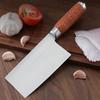5.5 Inch Slicing Knife 9Cr18MoV Stainless Steel Blade Wood Handle Chinese Chef Cutting Vegetable Cleaver Meat Mini Kitchen Knife