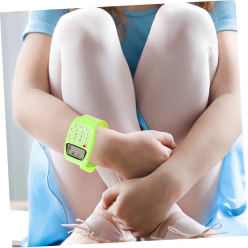 Homoyoyo 2-Piece Digital Watch with Calculator, Phone Book, and Calculator Function for Men, Women, and Kids, Perfect Birthday Gift for Fitness, Squar