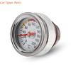 Y4UA Engine Oil Temperature Gauge M20x1.5 Motorcycle Caps 0-200℃ Display