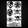 Realistische Sternbild Flügel Temporäre Tattoos Für Frauen Erwachsene Falsche Blumen Krone Kosmischer Tattoo Aufkleber Finger Sexy Kleine Tattoos